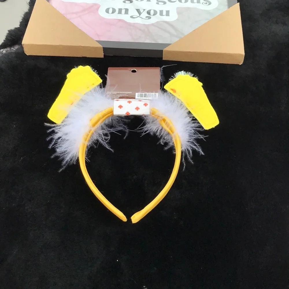 NWT 3 Fall Hair Accessories Bopper Headband Little Wishes Hair Bow & Hair Clip